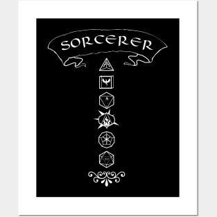 RPG Class: Sorcerer Posters and Art